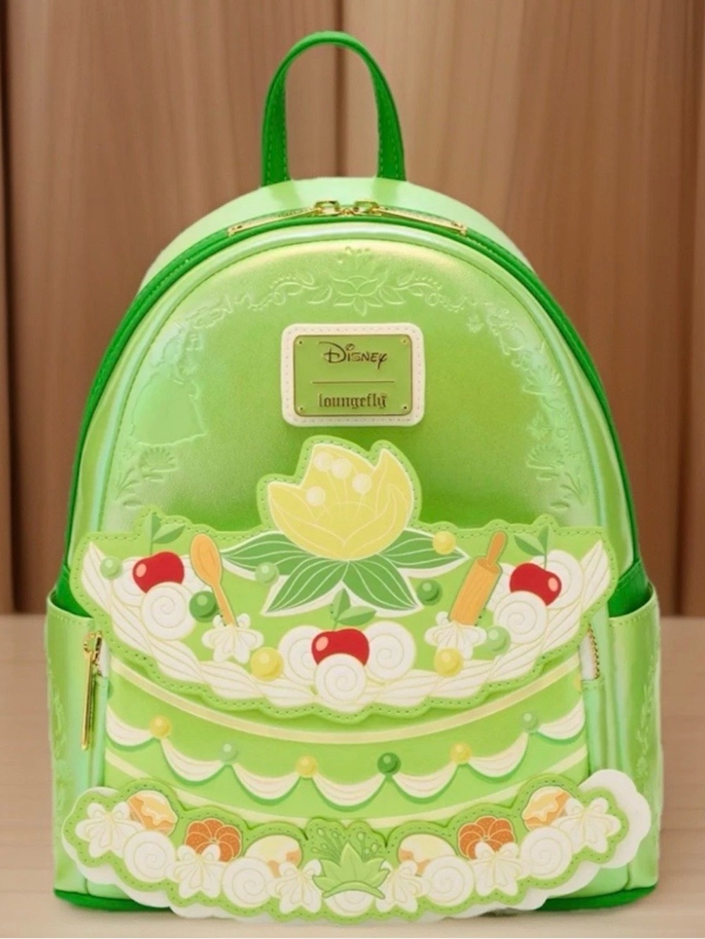 Disney Loungefly The Princess And The Frog Tiana Cake Mini Backpack